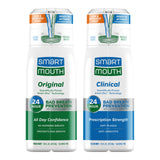 SmartMouth Zinc Activated Mouthwash Bundle – Clean-Label Wellness Rinse for Home and Travel, Sugar and Paraben Free, 16 fl oz Each