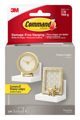 Command Display Ledges – Bedroom Wall Decor Accent, Floating Photo Shelf for Living Room Aesthetic