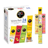 4C Iced Tea Powder Packets – Office Desk Hydration, Sugar-Free Single-Serve Drink Mix for Focused Workdays