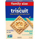 Triscuit Reduced Fat Whole Wheat Crackers – Portable Patio Snack for Al Fresco Gatherings