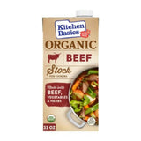 Kitchen Basics Organic Beef Stock – One Versatile Carton Replacing Multiple Specialized Broths, Clean Pantry Solution