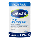 Cetaphil Gentle Cleansing Bar – Hypoallergenic Family Bar for Kids Bath and Sensitive Skin