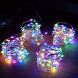 [Brand] Flameless String Lights – Smoke and Fire Free Bedroom Decor, 4-Pack Battery LED Fairy Lights