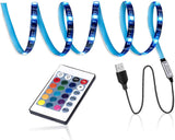 SMY USB LED Strip Light – Thoughtful Birthday and Housewarming Gift for Him and Her, RGB TV Backlight Kit