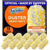 Swiffer Heavy Duty Duster Refills – Patio Furniture Dusting for Portable Use, Multi-Surface 11 ct