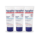 Aquaphor Petrolatum Skin Balm – Streamlined Daily Moisturizer for a Less-Is-More Vanity, Hypoallergenic 1.75 oz 3-Pack