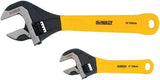 DEWALT Adjustable Wrench Set 2-Pack – Weather-Resistant Tool for Backyard and Campsite Fixes