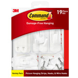 Command Picture Hanging Variety Kit – Damage-Free Gallery Wall Decor for Living Room and Bedroom