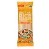 Lotus Foods Organic Brown Rice Pad Thai Noodles - Heirloom Whole-Grain Noodles for Wellness-Focused Home Cooks