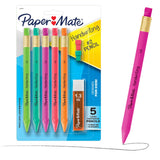 Paper Mate Handwriting Triangular Mechanical Pencil Set - Safe Kids Writing Tools for Nursery and Playroom Learning Corners