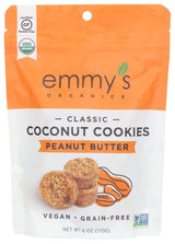 EMMYS Organic Peanut Butter Coconut Cookie, 6 OZ – Lunchbox Snack for School Days