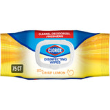 Clorox Disinfecting Wipes Flex Pack – 48-Hour Odor-Control Disinfecting Wipes for Bathroom and Home, Bleach-Free 75-Count Pack of 3