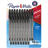 Paper Mate InkJoy 100ST Ballpoint Pens as a Back-to-School Gift for Students and Teachers, 18-Count