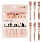Kitsch Rose Gold Alligator Clips – Lightweight Hair Clips for the Calming Self-Care Ritual at Home