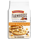 Pepperidge Farm Farmhouse Thin & Crispy Cookies – Cozy Coffee Table Snack for Living Room Gatherings