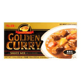 S&B Golden Curry Sauce Mix for Plant-Based Meal Prep, Mild 7.8 oz Block