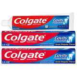 Colgate Cavity Protection Toothpaste – Portable Mint Toothpaste for Camping, Hotel, and Toiletry Bags