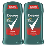 Degree Men Sport Antiperspirant Deodorant Twin Pack – Practical Birthday Gift for Him with Everyday 48-Hour Protection