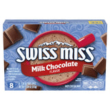 Swiss Miss Milk Chocolate Hot Cocoa Mix – Kid Friendly Bedtime Drink for Children, 8 Single Serve Packets