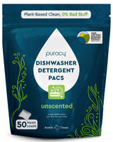 Puracy Dishwasher Pods – Hypoallergenic Dish Detergent for the Nursery Bottle-Washing Station