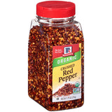 McCormick Organic Crushed Red Pepper 7.75 oz – Clean-Heat Finish for Wholesome Home Cooking
