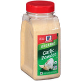 McCormick Organic Garlic Powder for Clean Eating – Bulk 16.75 oz Pantry Staple