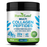 ForestLeaf Collagen Peptides Powder - Thoughtful Birthday Gift for Her, Anti-Aging Beauty Supplement Mom Will Love