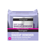 Neutrogena Night Calming Cleansing Towelettes – Bedtime Wind-Down for Sensitive Skin, Aromatherapy Face Wipes