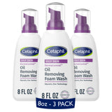 Cetaphil Pro Oil Removing Foam Wash – Calming Wind-Down Face Cleanser for Evening Self-Care, Hypoallergenic Fragrance Free