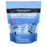 Neutrogena Facial Cleansing Wipes – On-the-Go Makeup Removal for Camping & Hiking