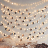 Twinkle Star 200 LED Copper String Lights – Clean Minimalist Bedroom Accent, 66 FT Neutral Warm White