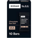 RXBAR Protein Bars – Whole-Food Snack for Self-Care Days and Afternoon Recharge, Chocolate Sea Salt 10 Count