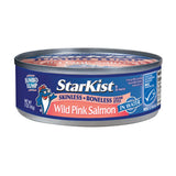 StarKist Wild Pink Salmon - Skinless, Boneless - 5 oz Can | Clean Single-Ingredient Protein for a Clutter-Free Pantry