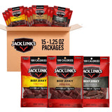 Jack Link's Beef Jerky Variety Pack – Protein Packed Gift for Men, Father's Day and Birthday Snack Basket