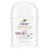 Dove Advanced Care Deodorant Stick 4 Count PETA-Approved Cruelty-Free Antiperspirant for Women with Reactive Skin