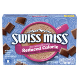 Swiss Miss Reduced Calorie Hot Cocoa Mix – Office Breakroom Bulk Supply for Reception Beverage Station, 96 Single-Serve Packets