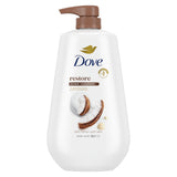 Dove Body Wash Sulfate-Free Paraben-Free Coconut Scent for Sensitive Family Members and Kid-Friendly Bathrooms