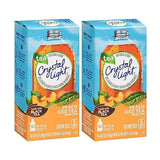 Crystal Light On-the-Go Peach Iced Tea Mix – Gym Bag Refreshment for Active Lifestyle Drinkers, 5 Calories Per Serving