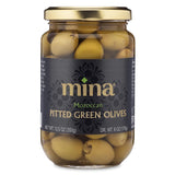Mina Pitted Green Olives – Gourmet Mediterranean Gift Jar for Housewarming and Hostess Gifting
