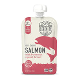 Serenity Kids Salmon Veggie Pouch – Clean Label Protein Puree for Mindful Baby Feeding