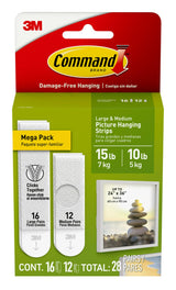 Command Picture Hanging Strips for Nursery Wall Decor, Kids Bedroom Art, and Child-Safe Room Setup