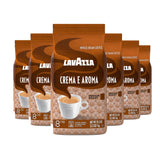 Lavazza Crema E Aroma Whole Bean Coffee Blend – One Versatile Bean for Espresso, Moka, Drip, and French Press