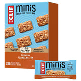 CLIF BAR Minis Crunchy Peanut Butter – Heat-Stable Snack for Camping, Backpacking, and Long Rides