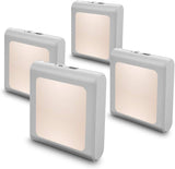 MAZ-TEK Dimmable LED Night Light – Thoughtful Housewarming Gift for New Homeowners, 4 Pack