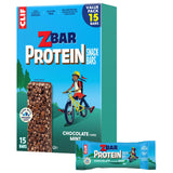 Zbar Protein – Hiking Trail Snack for Kids, Portable Chocolate Mint Bars (15 Pack)