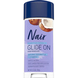 Nair Sensitive Glide-On Depilatory Cream – Nourishing At-Home Spa Treatment for Arms, Legs and Underarms