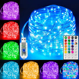 Ollny Flameless Rope Lights – 5V USB Low Voltage LED Strip Safe for Bedroom, Nursery and Around Sleeping Family