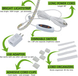 Madam Sew LED Sewing Machine Light Strip – Slim Adhesive Light for Clean, Uncluttered Craft Spaces