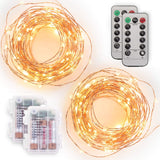 Tenergy Flameless String Lights – Nursery and Kids Room Decor, Cool to Touch LEDs, UL 588 Certified