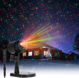 Outdoor Laser Lights Christmas Projector – Portable Star Pattern Landscape Light for Backyard Camping and Outdoor Dining, 6h Timer